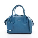 バレンシアガ BALENCIAGA インファンタ ハンドバッグ バッグ レザー レディース ブルー系 390922 【中古】