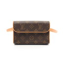 【ポイント5倍】ルイ・ヴィトン LOUIS VUITTON ポシェットフロランティーヌ モノグラム ウエストバッグ ボディバッグ バッグ PVCコーティングキャ...