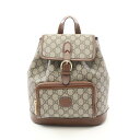 【7千円OFFクーポン対象×P5倍】グッチ GUCCI インターロッキングG GGスプリーム リュックサック バックパック バッグ PVCコーティングキャンバス...