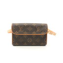 【ポイント5倍】ルイ・ヴィトン LOUIS VUITTON ポシェットフロランティーヌ モノグラム ウエストバッグ ボディバッグ バッグ PVCコーティングキャ...