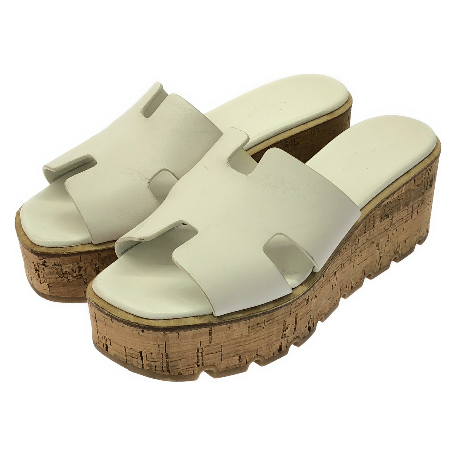 エルメス HERMES エズ30 サンダル 靴 レディース ホワイト系 【中古】のサムネイル