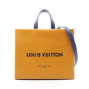 【10万円OFFクーポン対象×P5倍】ルイ・ヴィトン LOUIS VUITTON ショッパー トート MM サフラン トートバッグ バッグ レザー メンズ レデ...