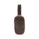 【7千円OFFクーポン対象×P5倍】ルイ・ヴィトン LOUIS VUITTON ポシェットガンジュ モノグラム ウエストバッグ ボディバッグ バッグ PVCコー...