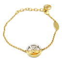 【2千円OFFクーポン対象】ルイ・ヴィトン LOUIS VUITTON ブラスレ・L TO V ブレスレット アクセサリー GP(ゴールドメッキ) シルバーメッキ レディース ゴールド系 / シルバー系 M69589 【中古】