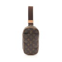 【7千円OFFクーポン対象×P5倍】ルイ・ヴィトン LOUIS VUITTON ポシェットガンジュ ウエストバッグ ボディバッグ バッグ PVCコーティングキャ...