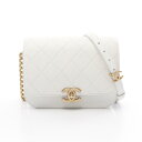 【10%OFFクーポン×P5倍】シャネル CHANEL マトラッセ ショルダーバッグ バッグ キャビアスキン(グレインドカーフ) レディース ホワイト系 【中古】(4)