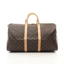 【7千円OFFクーポン対象×P5倍】ルイ・ヴィトン LOUIS VUITTON キーポル50 ボストンバッグ バッグ PVCコーティングキャンバス レザー モノ...