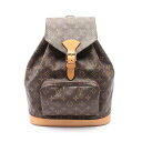 【7千円OFFクーポン対象×P5倍】ルイ・ヴィトン LOUIS VUITTON モンスリGM リュックサック バックパック バッグ PVCコーティングキャンバス...