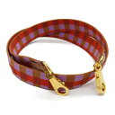 【7千円OFFクーポン対象×P5倍】エルメス HERMES バンドリエール マキシ・カドリーユ ショルダーストラップ アクセサリー ヴォースイフト トワル レデ...