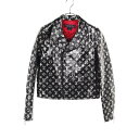 【4万円OFFクーポン対象×P5倍】ルイ・ヴィトン LOUIS VUITTON モノグラム バイカージャケット ライダースジャケット 衣料品 アウター レザー ...