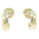 カルティエ CARTIER トリニティピアス ピアス ジュエリー K18(イエローゴールド) K18WG(ホワイトゴールド) K18(ピンクゴールド) レディース ゴールド系 【中古】