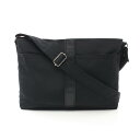 【ポイント5倍】エルメス HERMES アカプルコ バサスMM ショルダーバッグ バッグ ナイロン レザー メンズ レディース ブラック系 【中古】