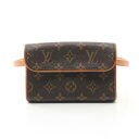 【ポイント5倍】ルイ・ヴィトン LOUIS VUITTON ポシェットフロランティーヌ ウエストバッグ ボディバッグ バッグ PVCコーティングキャンバス レザ...