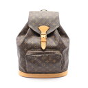 【7千円OFFクーポン対象×P5倍】ルイ・ヴィトン LOUIS VUITTON モンスリGM リュックサック バックパック バッグ PVCコーティングキャンバス...