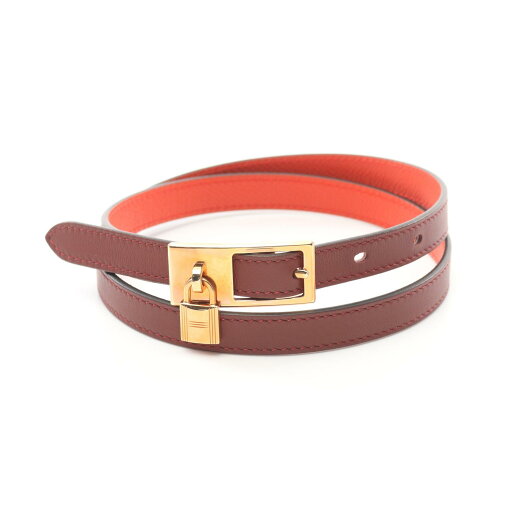 【7千円OFFクーポン対象×P5倍】エルメス HERMES ラッキー ベルト 衣料品 レザー レディース ボルドー系 / レッド系 【中古】 【7千円OFFクーポン対象×P5倍】エルメス HERMES ラッキー ベルト 衣料品 レザー レディース ボルドー系 / レッド系 【中古】