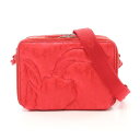 ディオール Dior ChristianDior × ERL ミラージュ ショルダーバッグ バッグ ナイロン レザー レディース レッド系 【中古】
