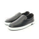 エルメス HERMES キディ スリッポン 靴 レザー メンズ ブラック系 H251927ZH48400 【中古】(4)