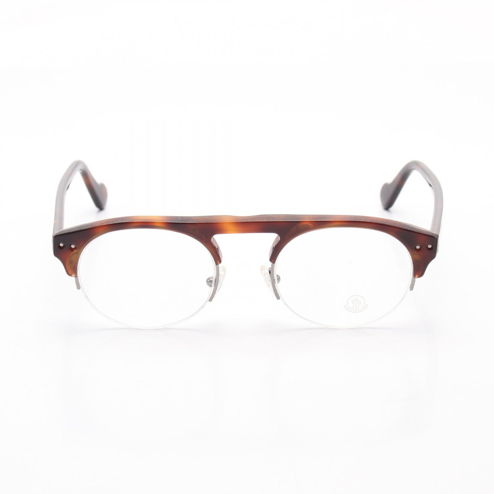 【まとめ買い10%OFF対象】モンクレール MONCLER メガネ 衣料品 プラスチック レディース ブラウン系 5016052(49) 【新品】