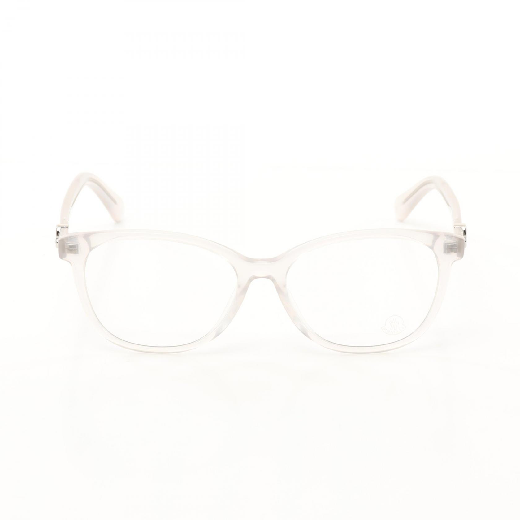 【まとめ買い10%OFF対象】モンクレール MONCLER メガネ 衣料品 プラスチック レディース クリア系 5167020(53) 【新品】