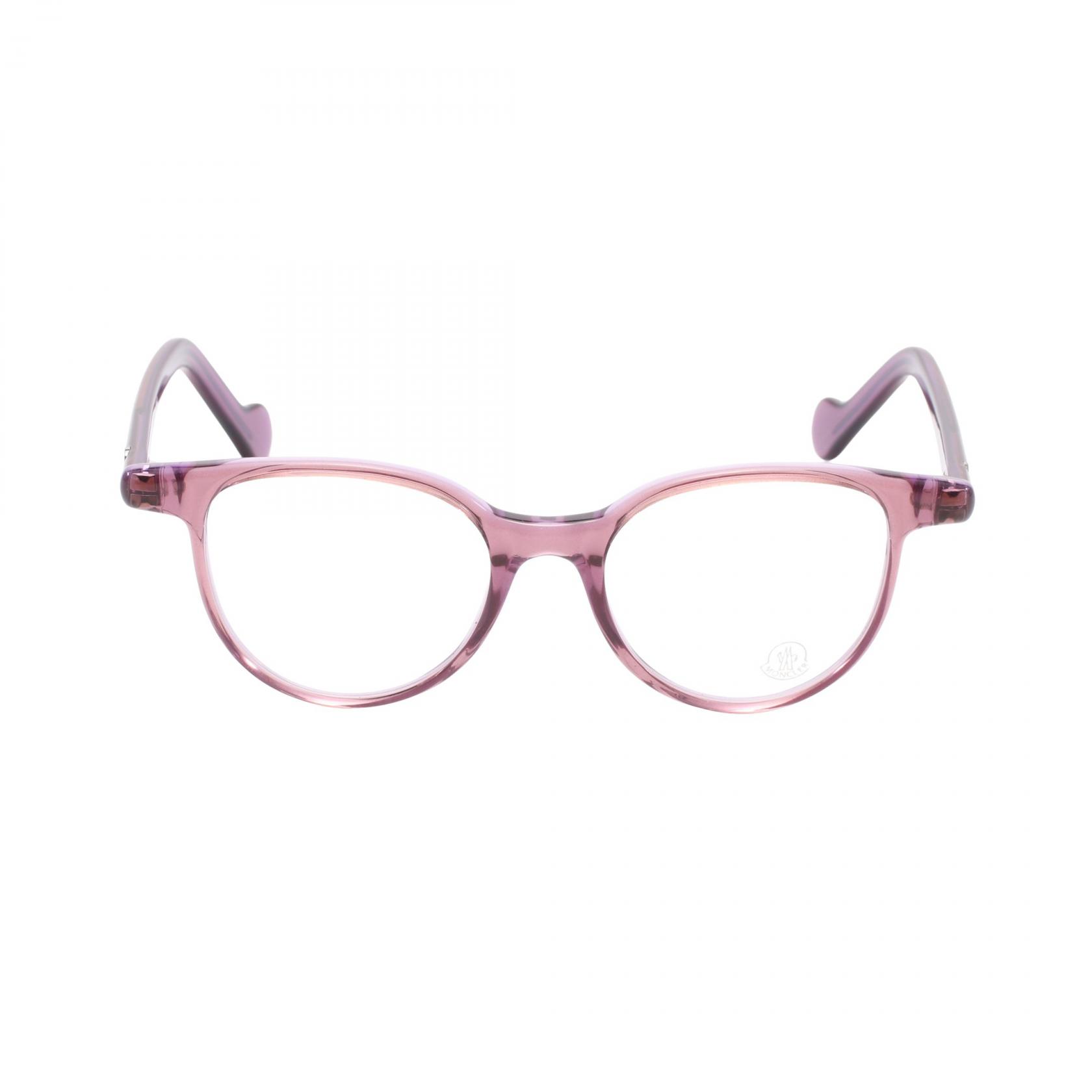 【まとめ買い10%OFF対象】モンクレール MONCLER メガネ 衣料品 プラスチック レディース パープル系 5032074(47) 【新品】