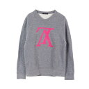 【5%OFFクーポン対象】ルイ・ヴィトン LOUIS VUITTON アップサイドダウンロゴ スウェット 衣料品 トップス コットン メンズ グレー系 HFY20WGVR 【中古】