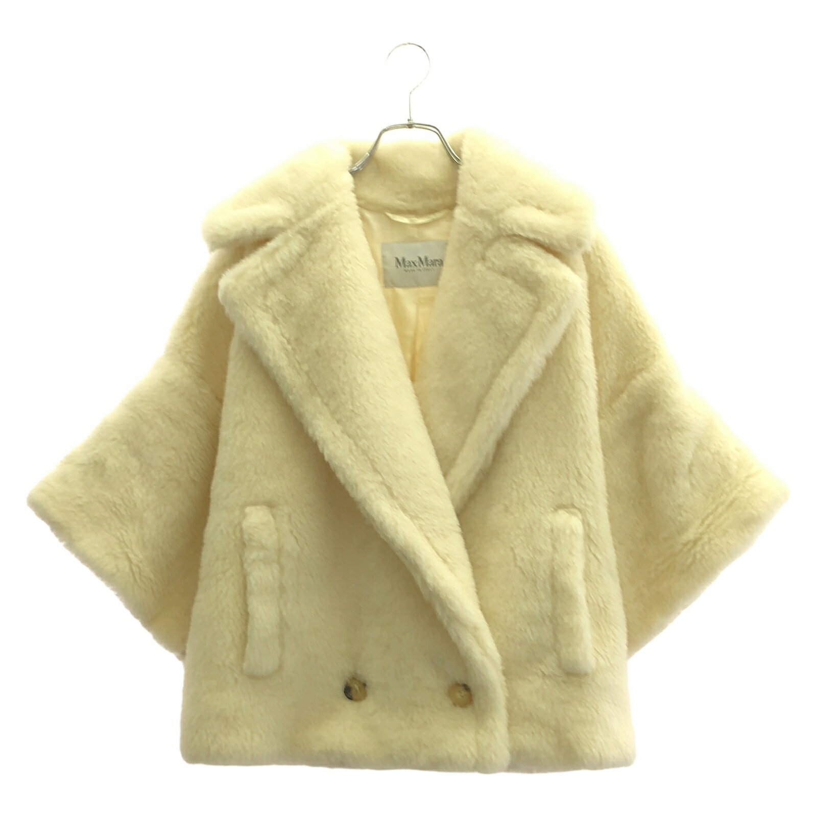 【7千円OFFクーポン対象】マックスマーラ MAX MARA RIGA コート 衣料品 アウター レディース ホワイト系 【中古】