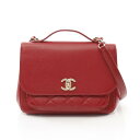 【6万円OFFクーポン対象×P5倍】シャネル CHANEL マトラッセ ビジネスアフィニティ ショルダーバッグ バッグ キャビアスキン(グレインドカーフ) レデ...
