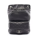 【4万円OFFクーポン対象×P5倍】シャネル CHANEL マトラッセ リュックサック バックパック バッグ ラムスキン(羊革) レディース ブラック系 A90...