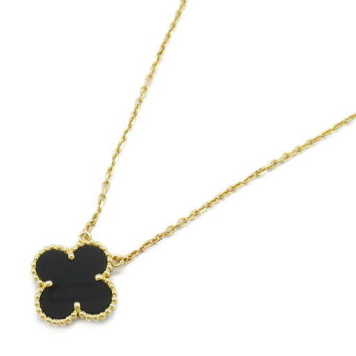 【4万円OFFクーポン対象×P5倍】ヴァンクリーフ&アーペル Van Cleef & Arpels ヴィンテージアルハンブラ ネックレス オニキス ネックレス ジュエリー K18(イエローゴールド) オニキス レディース ブラック系 VCARA45800 【中古】 【4万円OFFクーポン対象×P5倍】ヴァンクリーフ&アーペル Van Cleef & Arpels ヴィンテージアルハンブラ ネックレス オニキス ネックレス ジュエリー K18(イエローゴールド) オニキス レディース ブラック系 VCARA45800 【中古】