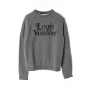 【5%OFFクーポン対象】ルイ・ヴィトン LOUIS VUITTON LOUIS VUITTON × NIGO スクエアードLV スウェット 衣料品 トップス コットン メンズ グレー系 RM202MUYRHJY13W 【中古】