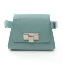 【ポイント5倍】ボッテガヴェネタ BOTTEGA VENETA ウエストバッグ バッグ レザー レディース グリーン系 【中古】
