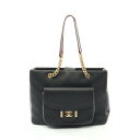 【4万円OFFクーポン対象×P5倍】シャネル CHANEL マトラッセ トートバッグ バッグ レザー レディース ブラック系 【中古】