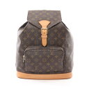 【7千円OFFクーポン対象×P5倍】ルイ・ヴィトン LOUIS VUITTON モンスリGM リュックサック バックパック バッグ PVCコーティングキャンバス...