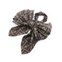 フェンディ FENDI ズッカ アクセサリー シルク レディース ブラウン系 / ブラック系 【中古】