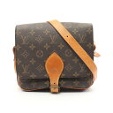 【15%OFFクーポン対象】ルイ・ヴィトン LOUIS VUITTON カルトシエールMM ショルダーバッグ バッグ PVCコーティングキャンバス レザー モノ...