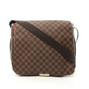ルイ・ヴィトン LOUIS VUITTON バスティーユ ショルダーバッグ バッグ PVCコーティングキャンバス レザー ダミエ メンズ レディース ブラウン系...