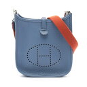【5%OFFクーポン対象】エルメス HERMES エヴリンTPM アマゾン ショルダーバッグ バッグ トリヨンクレマンス トリヨンクレマンス レディース ブルー系 【中古】