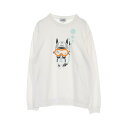 【5%OFFクーポン対象】エルメス HERMES Scub'H スウェット 衣料品 トップス コットン メンズ ホワイト系 31-5761 【中古】