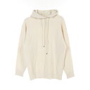 【7千円OFFクーポン対象×P5倍】エルメス HERMES Hロゴ パーカー 衣料品 トップス ウール レディース アイボリー系 4E2623D3 【中古】