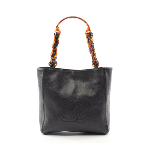 【5%OFFクーポン対象】シャネル CHANEL ココマーク トートバッグ バッグ キャビアスキン(グレインドカーフ) レディース ブラック系 【中古】 【5%OFFクーポン対象】シャネル CHANEL ココマーク トートバッグ バッグ キャビアスキン(グレインドカーフ) レディース ブラック系 【中古】