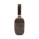 【7千円OFFクーポン対象×P5倍】ルイ・ヴィトン LOUIS VUITTON ポシェットガンジュ ウエストバッグ ボディバッグ バッグ PVCコーティングキャ...