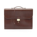 【7千円OFFクーポン対象×P5倍】エルメス HERMES サックアデペッシュ41 ビジネスバッグ バッグ カーフ(牛革) ボックスカーフ メンズ ブラウン系 ...