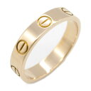 カルティエ CARTIER ミニラブリング リング・指輪 ジュエリー K18PG(ピンクゴールド) メンズ レディース ゴールド系 【中古】(4)