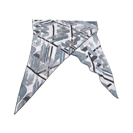 【7千円OFFクーポン対象×P5倍】エルメス HERMES ロザンジュGM SANGLES EN ZIGZAG スカーフ 衣料品 シルク カシミヤ シルク レディース グレー系 / ブラック系 【中古】 【7千円OFFクーポン対象×P5倍】エルメス HERMES ロザンジュGM SANGLES EN ZIGZAG スカーフ 衣料品 シルク カシミヤ シルク レディース グレー系 / ブラック系 【中古】