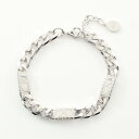 【10%OFFクーポン対象】ディオール・オム DIOR HOMME チェーンリンク カナージュ ブレスレット アクセサリー シルバー925 メンズ シルバー系 B3662HOMST990 【新品】(4)