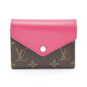 【20%OFFクーポン対象】ルイ・ヴィトン LOUIS VUITTON ポルトフォイユ ヴィクトリーヌ 三つ折り財布 財布 PVCコーティングキャンバス レザー...