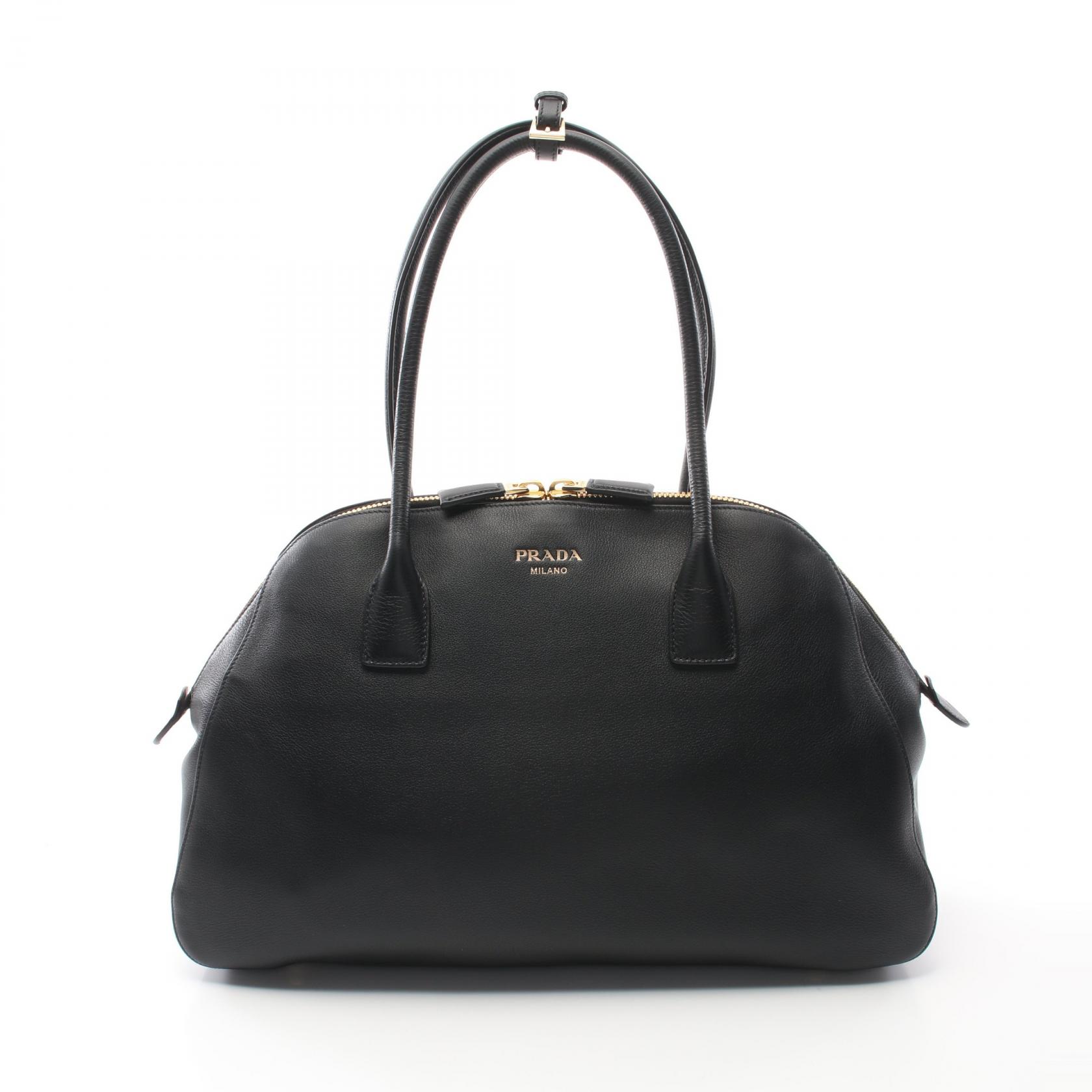 ץ PRADA SOFT GRAIN ȡȥХå Хå 쥶 ǥ ֥å 1BG5222CYSF0002 ڿʡ