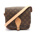 【10%OFFクーポン対象】ルイ・ヴィトン LOUIS VUITTON カルトシエールMM ショルダーバッグ バッグ PVCコーティングキャンバス レザー モノ...