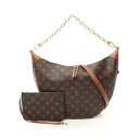 【3万円オフor2点以上で10%OFF】ルイ・ヴィトン LOUIS VUITTON ループ ホーボー ショルダーバッグ バッグ PVCコーティングキャンバス レ...