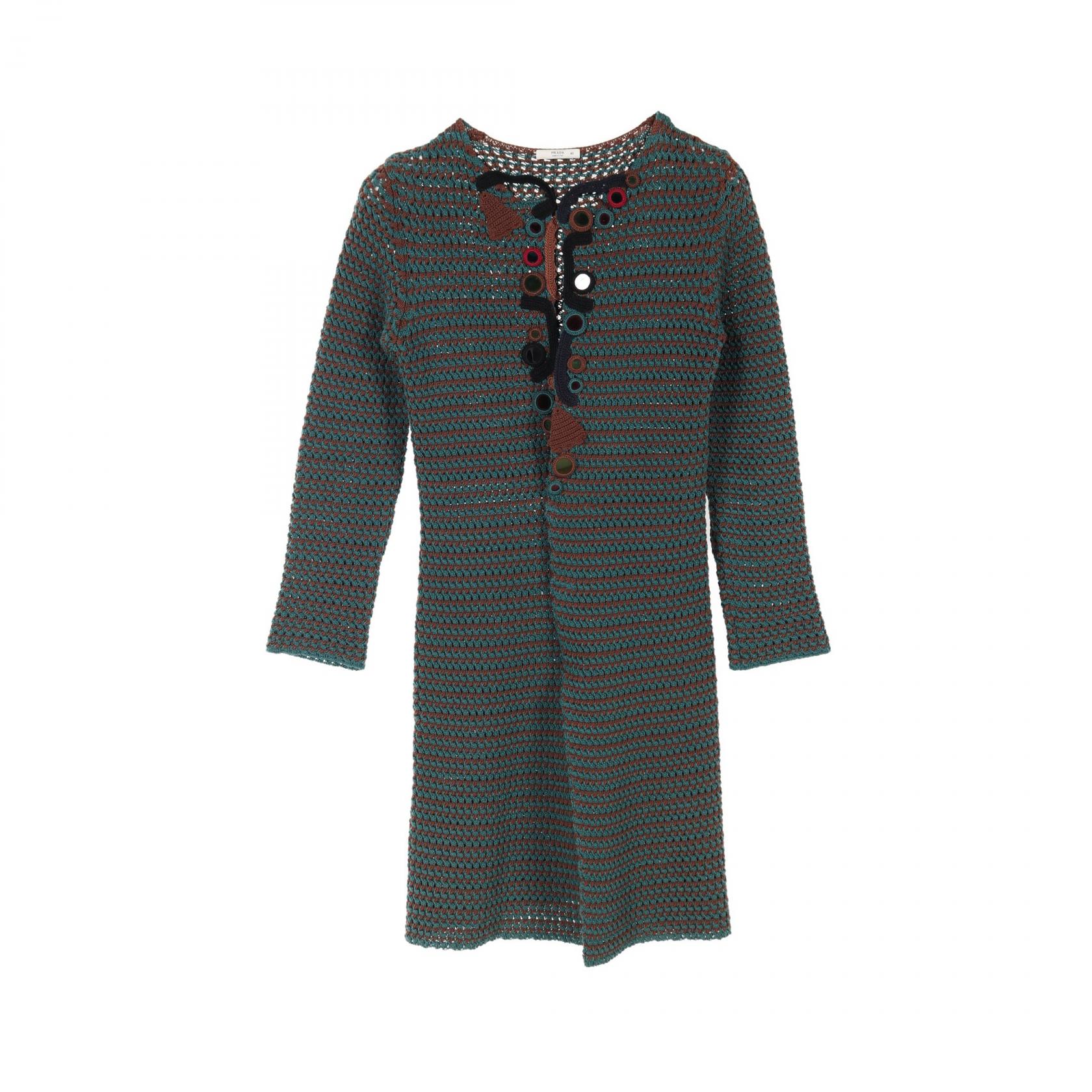 【中古】プラダPRADAカーディガ...